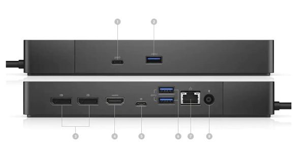 Dell WD19DCS USB Type-C док-станция su 240W зарядным устройством