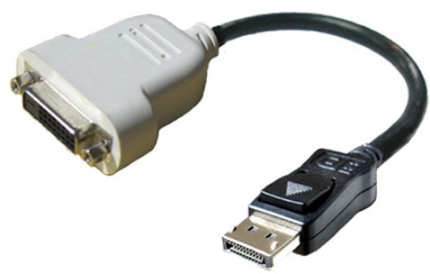 Dell DVI (Single-Link) adapteris DisplayPort Dell DVI (Single-Link) adapteris DisplayPort
