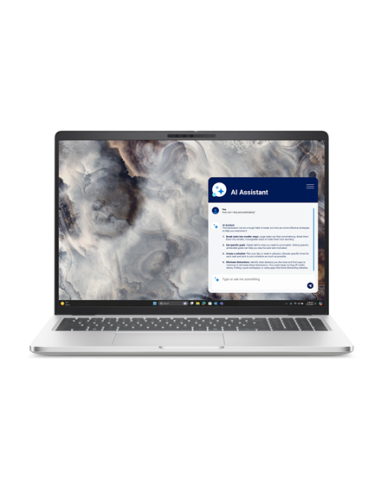 Dell Pro 16 PC16255 Sidabrinė, 16" Full HD+ 1920x1200, AMD Ryzen AI 7 PRO 350 5.0 Ghz, AMD Radeon 860M , 32GB DDR5, 1TB SSD M.2 NVMe, Windows 11 Pro