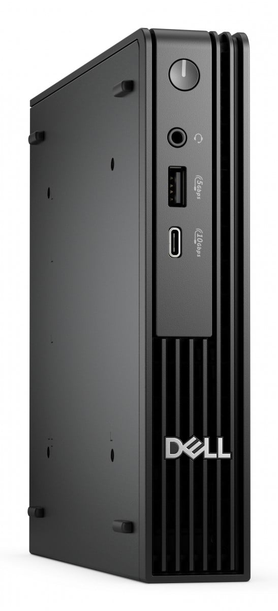 Dell Pro Micro QCM1250 Ultra 5 235T, 16GB DDR5, 512GB, Windows 11 Pro + KM7321W Keyboard ir mouse wireless.
