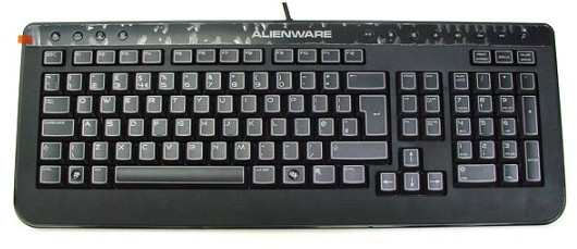 Dell Alienware USB klaviatūra UK Dell Alienware USB klaviatūra UK