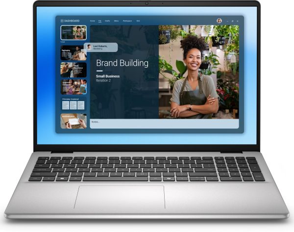 Dell 16 DC16251 Sidabrinė 16" Full HD+ 1920x1200, Intel Core 7 150U, Intel , 16 GB DDR5, 512GB SSD M.2 NVMe, Windows 11 Pro