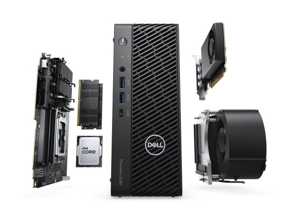 Dell Precision 3280 CFF i5-14600, 16GB DDR5, Intel UHD + Nvidia RTX A1000, 256GB SSD M.2 NVMe, Windows 11 Pro